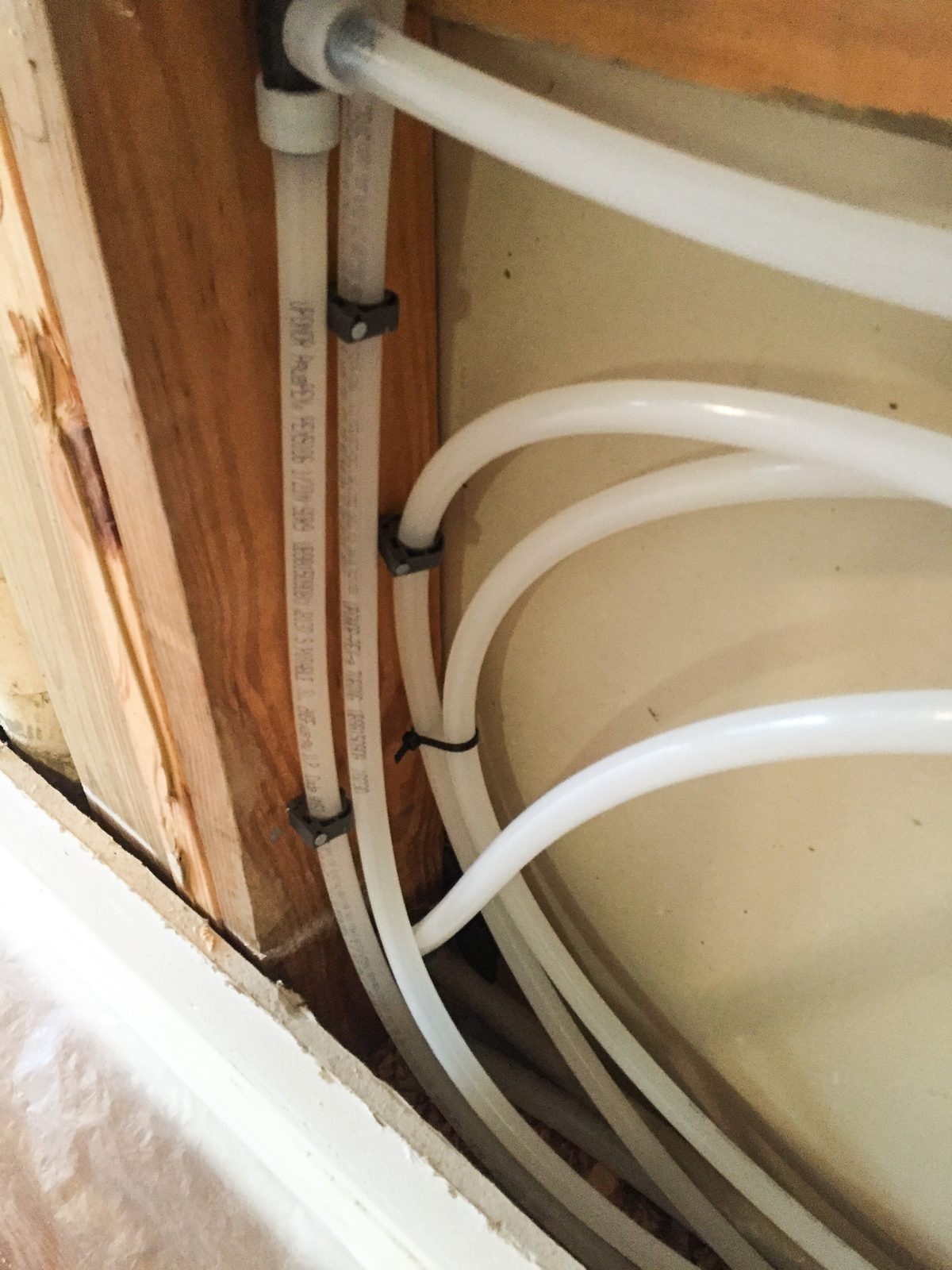 Repipe project photo - Rancho Santa Margarita, CA home pipes before or after replacement by Repipe OC